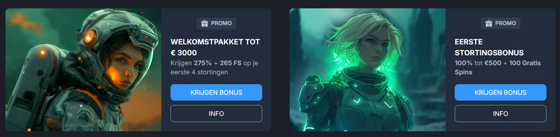 Wat de startbonus oplevert